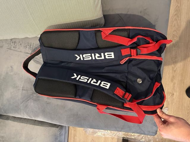 Mochila pádel Brisk negra y roja