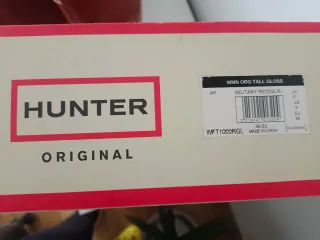 Botas de agua Hunter altas rojas