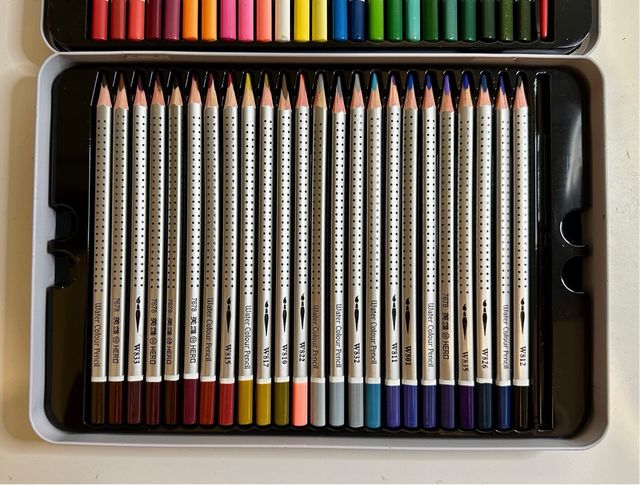 Caja 48 Lápices Acuarelables HERO Metal