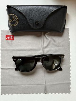 Ray-Ban Wayfarer 50/22 Originales Negro