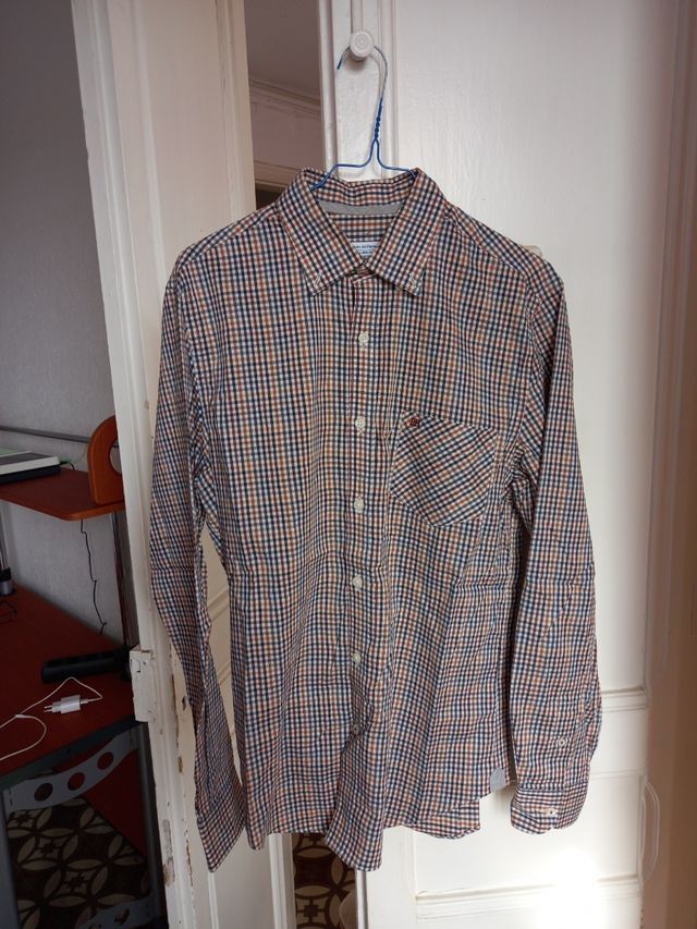 Camisa Pedro del Hierro cuadros tailored fit