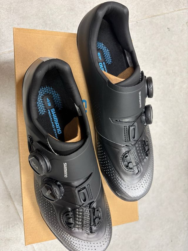 Zapatillas Shimano Ciclismo Boa Negras Talla 43