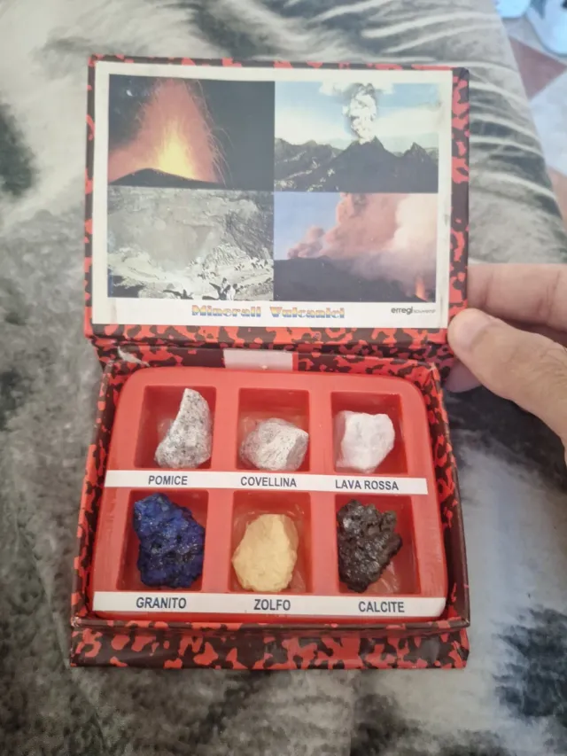 Colección Minerales Volcánicos