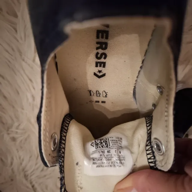 Converse All Star negras plataforma