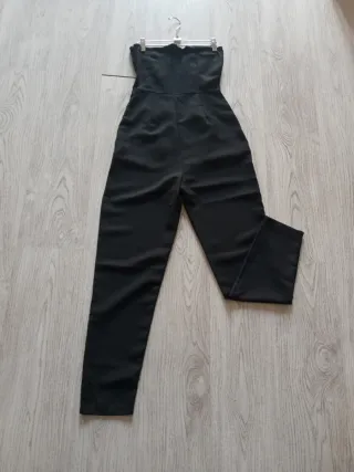 Mono negro strapless talla S