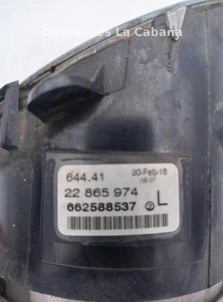 Faro antiniebla del izq opel meriva b 1.6 21258190