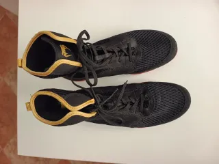 Botas Boxeo Venum Contender Negras/Rojas