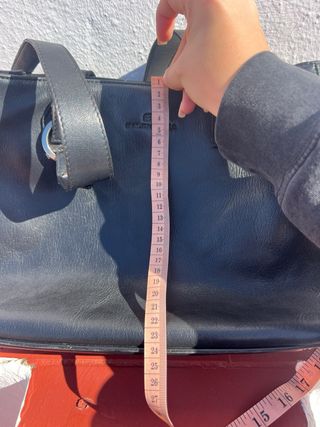 Bolso Balenciaga Piel azul oscuro