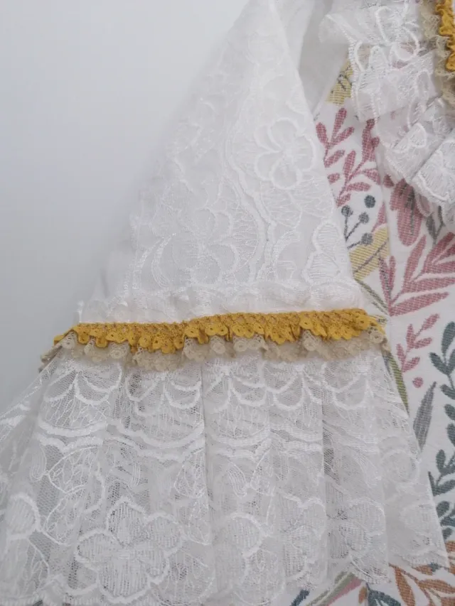 Falda y corpiño estilo serrana