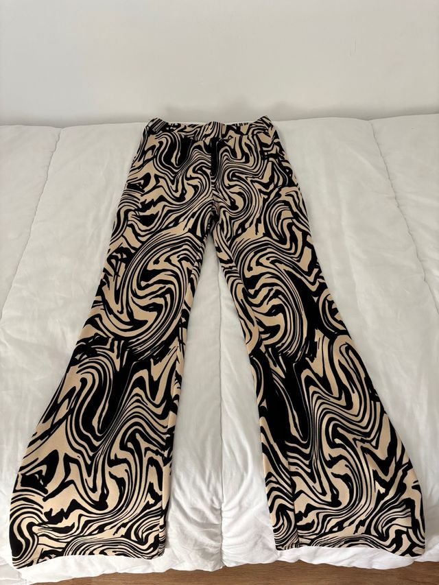 Pantalón estampado animal print