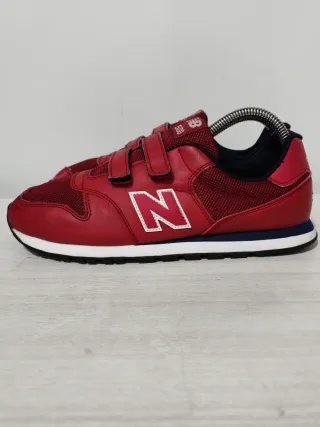new balance 500 scarpe rosse sneakers bambina
