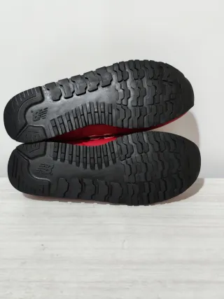 new balance 500 scarpe rosse sneakers bambina