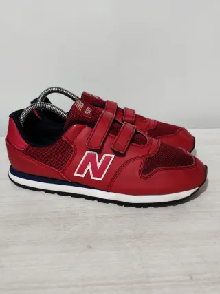 new balance 500 scarpe rosse sneakers bambina