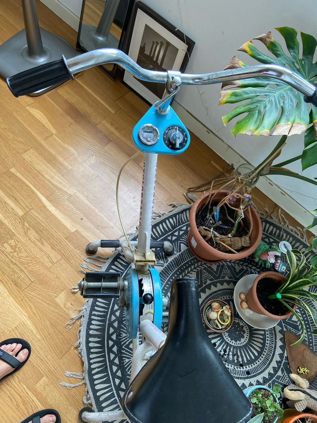 Bicicleta estática vintage Cyclostatic