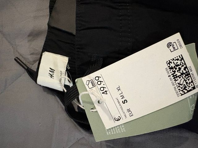 Pantalones cargo negros