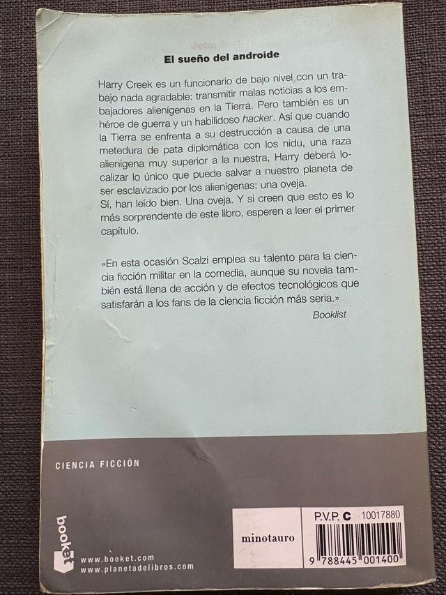 El sueño del androide John Scalzi