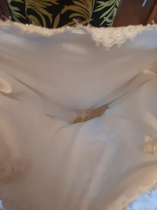 Vestido de Novia Sirena Tul Perlas