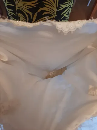 Vestido de Novia Sirena Tul Perlas