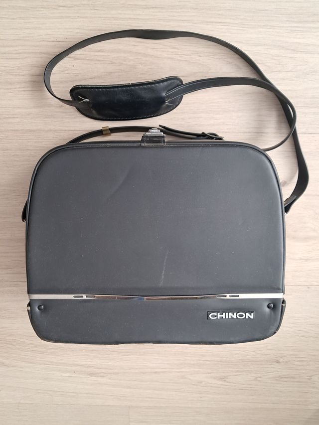 Cámara Super 8 Chinon 877. Funcionando. Años 70.