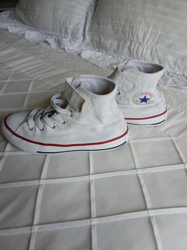 Converse All Star Blancas Niñ@ Talla 33