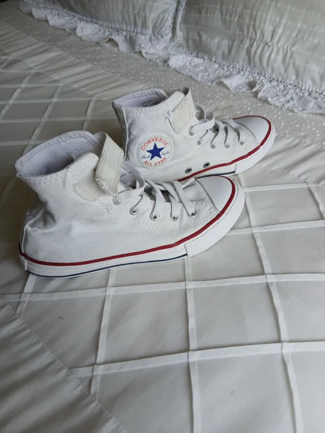 Converse All Star Blancas Niñ@ Talla 33