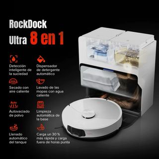 Robot Aspirador y fregasuelo Roborock S8 max V