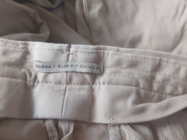 Pantalón chino niño beige T38