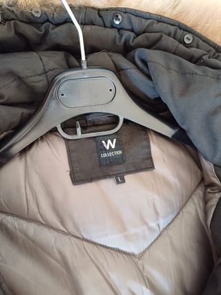 Cappotto W Collection Uomo Taglia L Nero