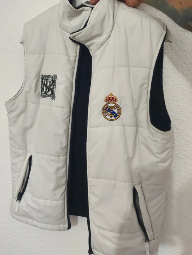 Chaleco Real Madrid Blanco