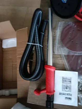Lijadora de paredes y techos + accesorios