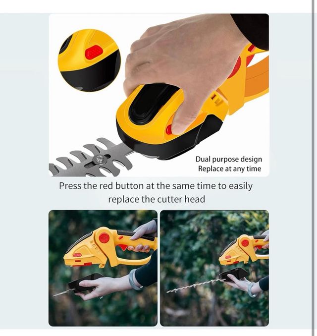 Cortasetos Focket Inalámbrico 24V