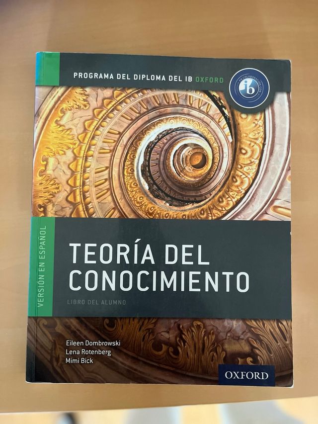Teoría del Conocimiento IB Oxford Español
