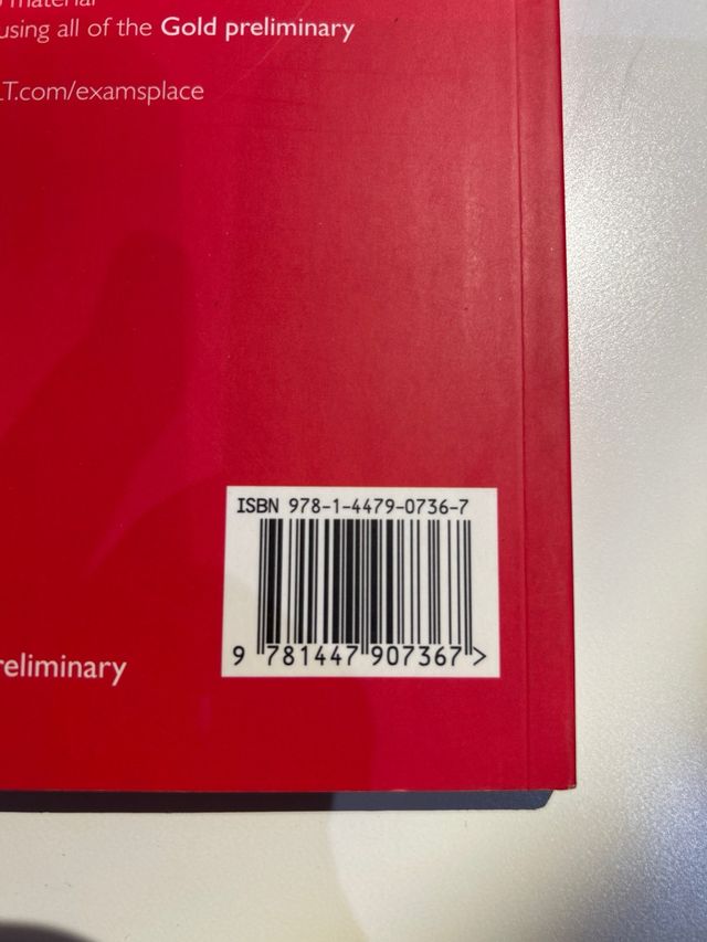 GOLD PRELIMINARY MAXIMISER WITH KEY