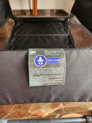 Silla de paseo Kinderkraft Negra