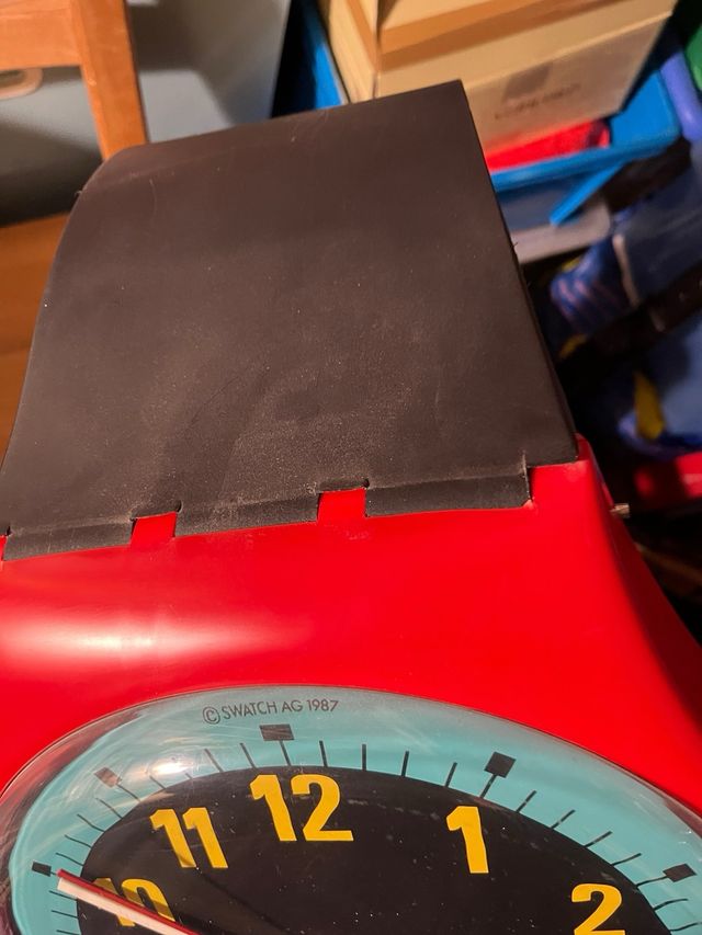 Maxi Swatch 1987 Blue Racer MLR107