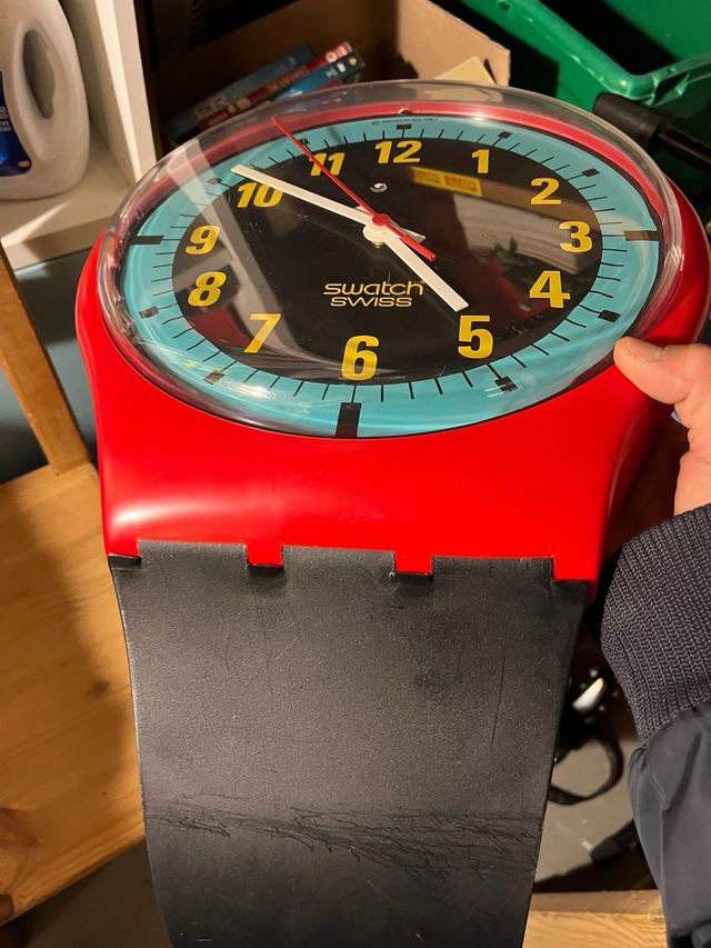 Maxi Swatch 1987 Blue Racer MLR107