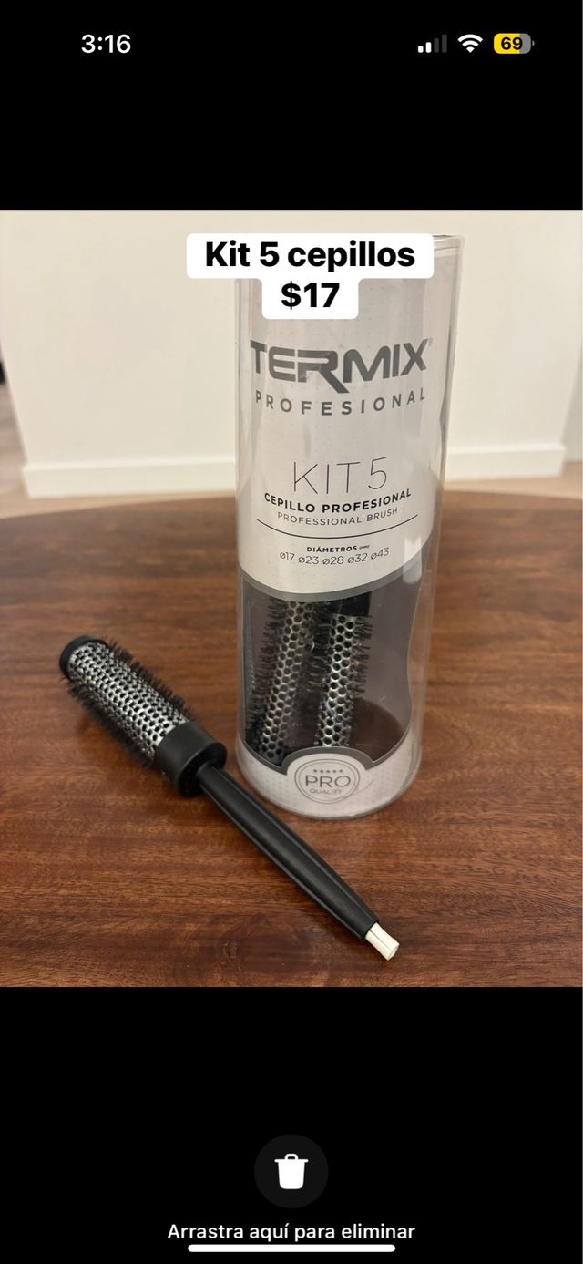 Kit 5 Cepillos Termix Profesional