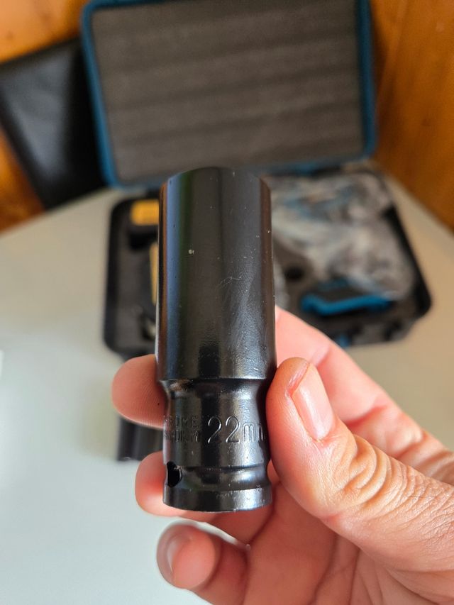 1200n.m llave de Impacto inalámbrica con maletín