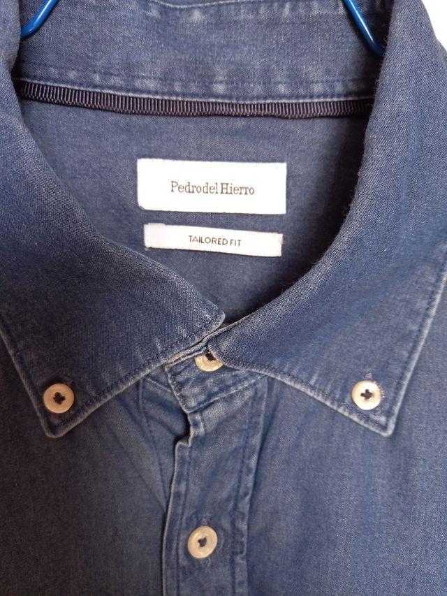 Camisa Pedro del Hierro Azul Talla M