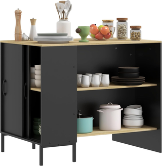 Isola da Cucina con Ampio Piano di Lavoro, Mobile