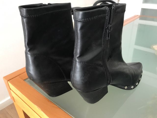 Botines Corina Talla 39 Negros