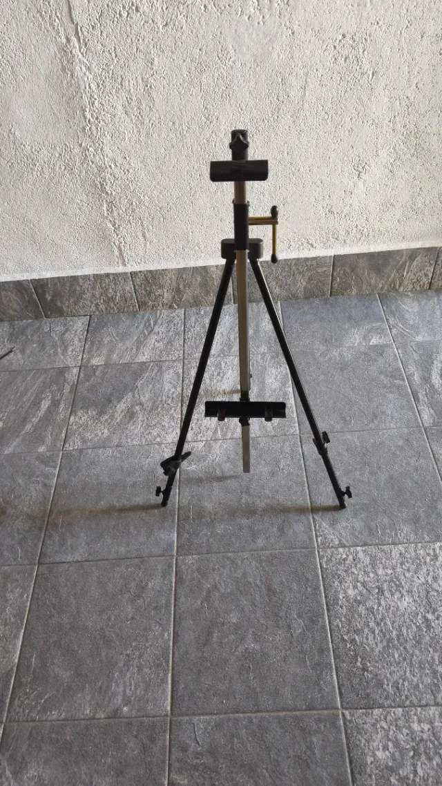 Caballete pintor metálico extensible