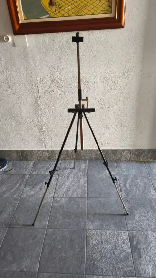 Caballete pintor metálico extensible