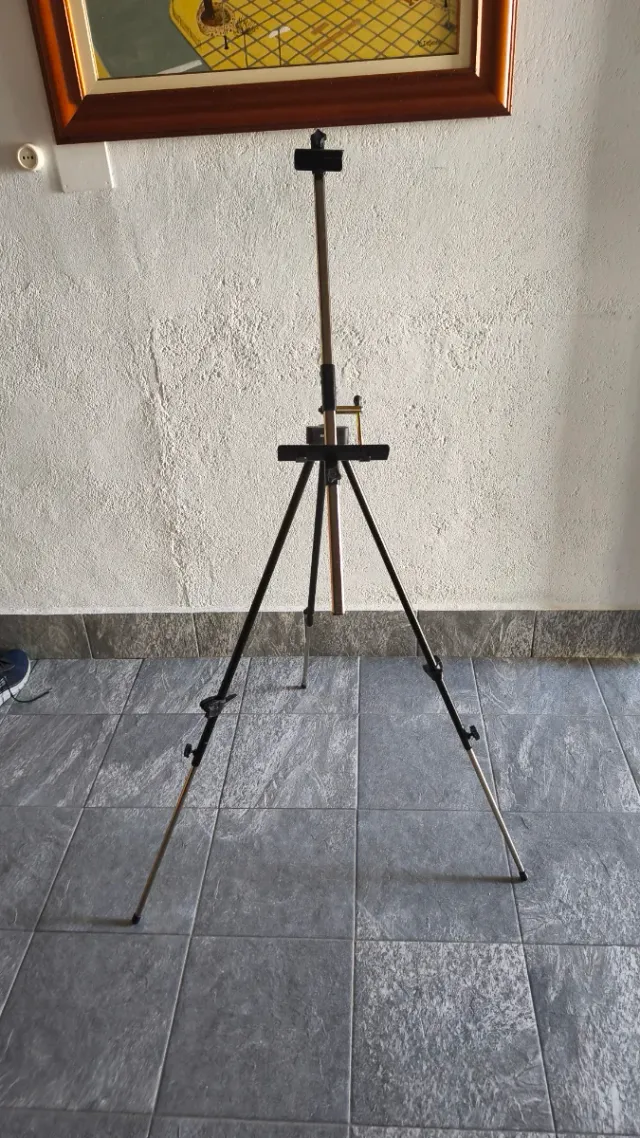 Caballete pintor metálico extensible