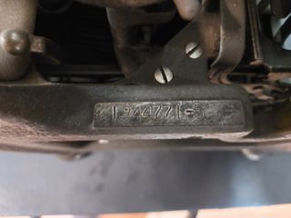 Máquina de escribir Underwood Nº. 5 antigua