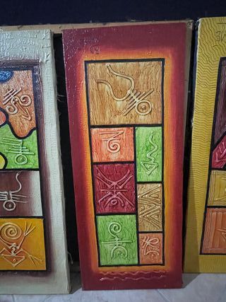 Quadri etnici decorativi