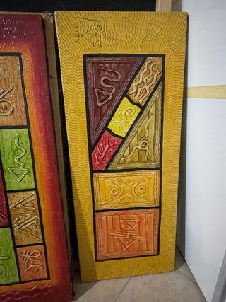 Quadri etnici decorativi