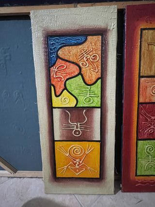 Quadri etnici decorativi
