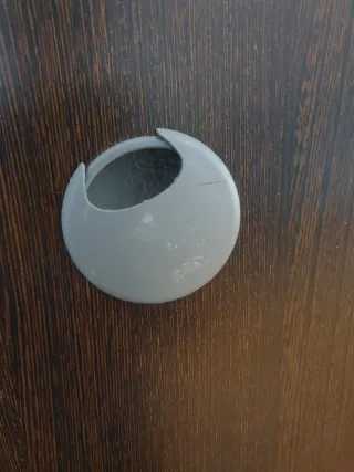 Mesa de oficina madera y metal