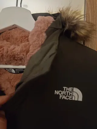 Parka The North Face verde talla XL niña